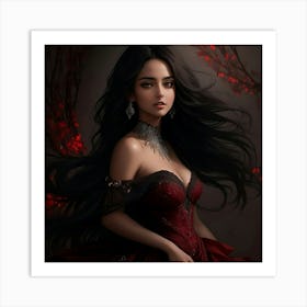 Tale of the Scarlet Woman Art Print