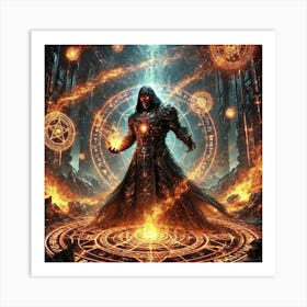 Elemental Resurrection Ancient Enemy Art Print