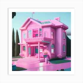 Barbie Dream House (337) Art Print