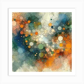 Elements Of The Nature Abstract Artwork 3 Art Print