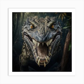 Crocodile 5 Art Print