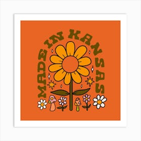 Made In Kansas Art Print