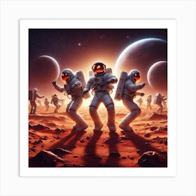 Red Planet Art Print