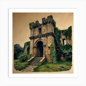 Old Castle Art Print