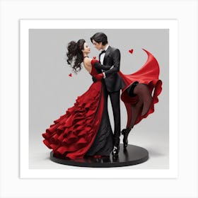 Tango Lovers Art Print