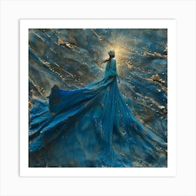 'The Blue Woman' Art Print