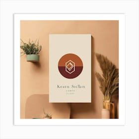 Cool Elegant Simple Fashion Brand Logo And Brand N (1) 2024 04 27t104430 Art Print