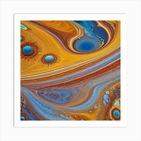 Abstract Painting 23 Art Print