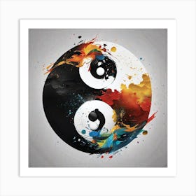 Yin Yang 36 Art Print