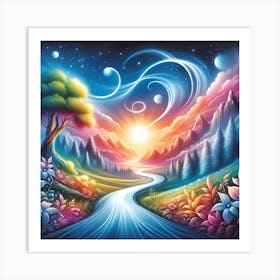 Dreamscape 5 Art Print