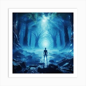 Dark Forest 2 Art Print