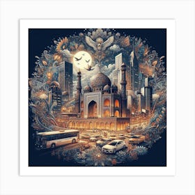 Taj Mahal 1 Art Print