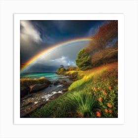 Rainbow In The Sky 10 Art Print