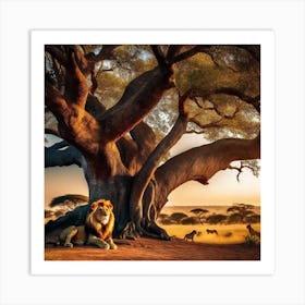 Lion King 14 Art Print