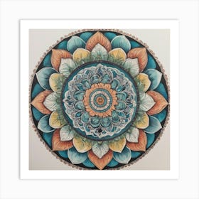 Mandala Art Print 2 Art Print