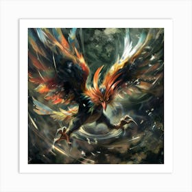 Pokemon Phoenix Art Print