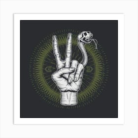 Peace Sign 1 Art Print