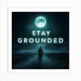 Stay Grounded 1 Art Print
