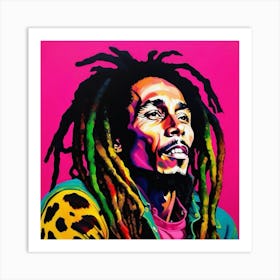 Bob Marley 3 Art Print