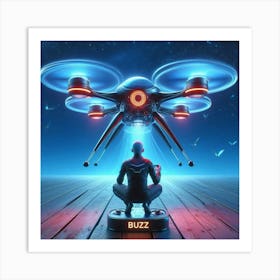 Buzz Command Art Print