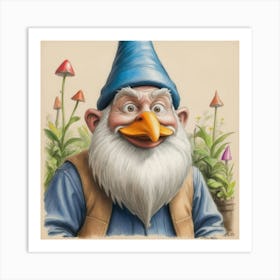 Gnome 3 Art Print