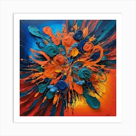 Abstract Painting 2 Art Print