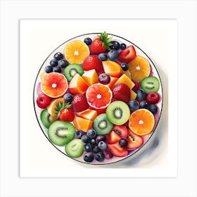 Fruit Salad Art Print