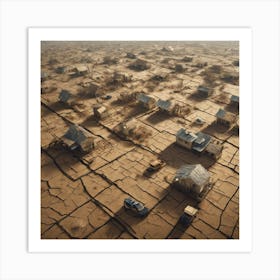 Deserted Village 12 Art Print