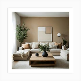 Modern Living Room 40 Art Print