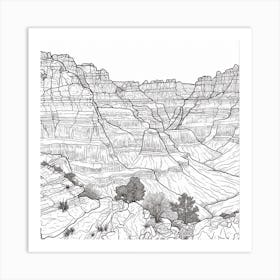 Grand Canyon Art Print