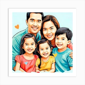 Family Portrait 1 Art Print