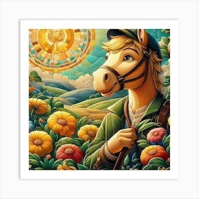 Horse Art Print