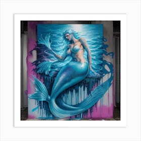 Mermaid 4 Art Print