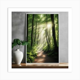 Forest Path 14 Art Print