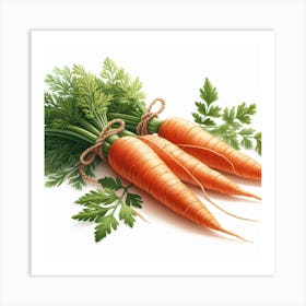 Carrot Art Print