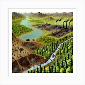 Iron Commonwealth Natural Resources Art Print