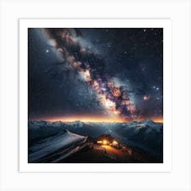 Milky Way 1 Art Print