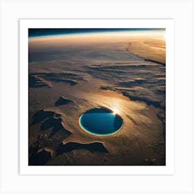 Blue Hole Art Print