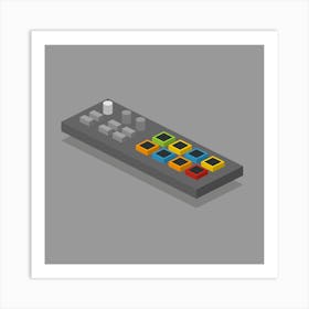 Midi Studio Music Beat Controller Pad Art Print