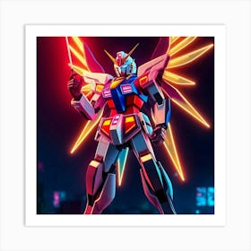 Gundam 04 Art Print