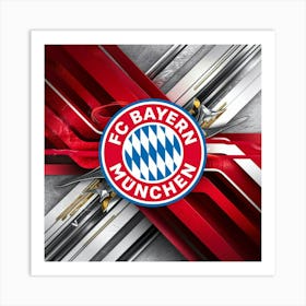 FC Bayern München Logo Wall Art 27 Art Print