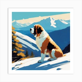 Bernese Mountain Dog Art Print