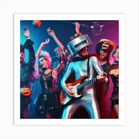 Halloween Party 8 Art Print