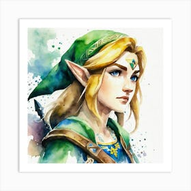 Legend Of Zelda 6 Art Print