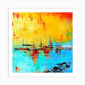 Abstract Painting 74 Art Print