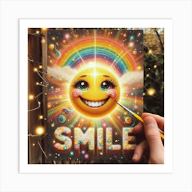 Smile 5 Art Print