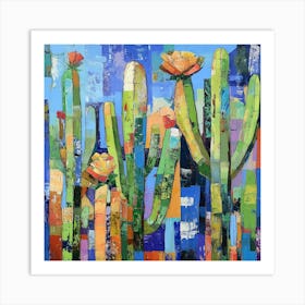 Cactus Garden Art Print