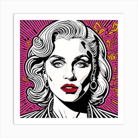 Madonna The Pop Idol Art Print