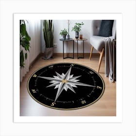 Compass Art Print