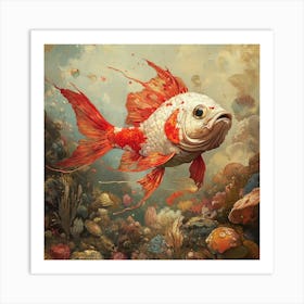 Goldfish 2 Art Print